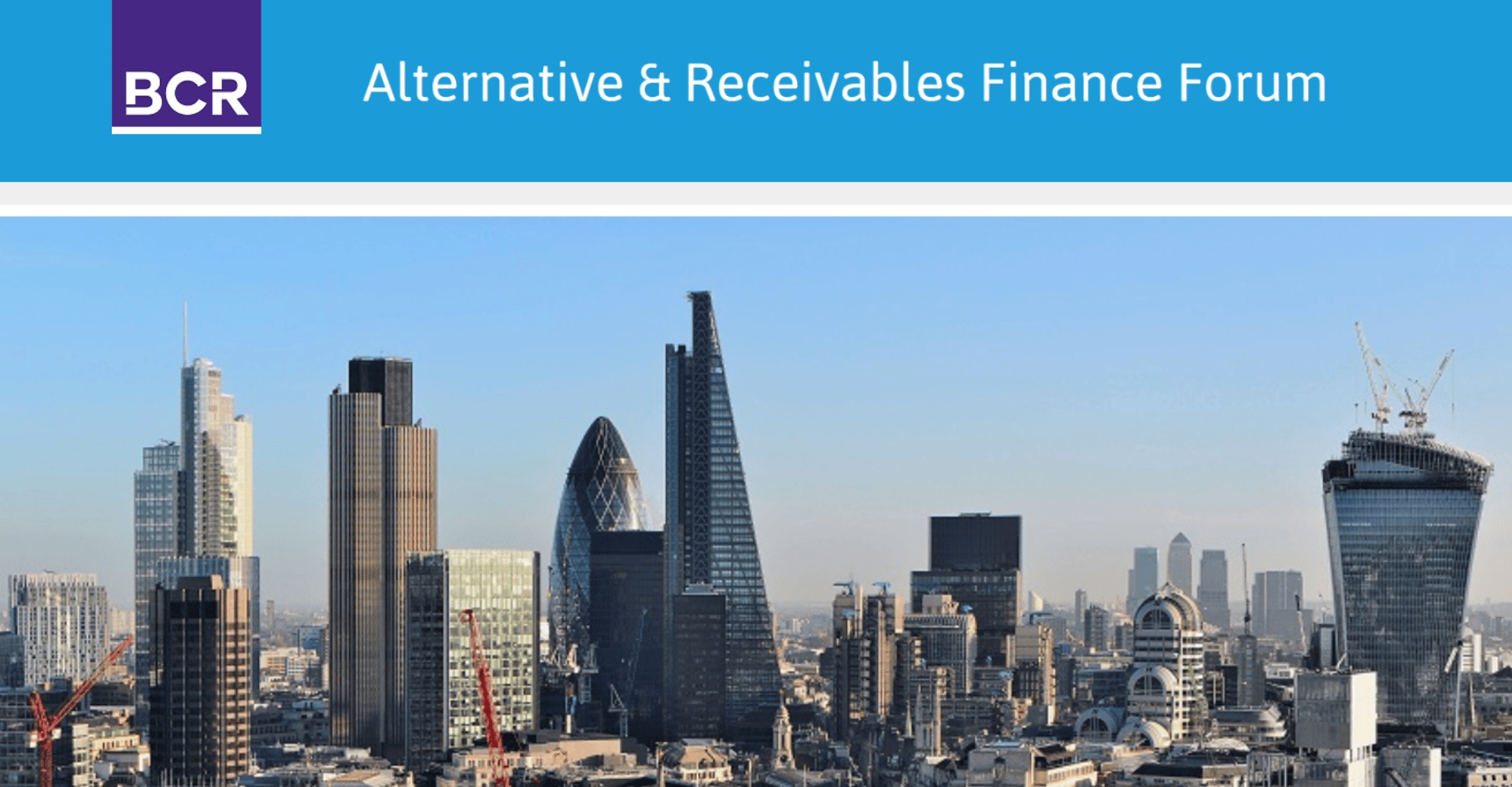 Alternative & Receivables Finance Forum 2019