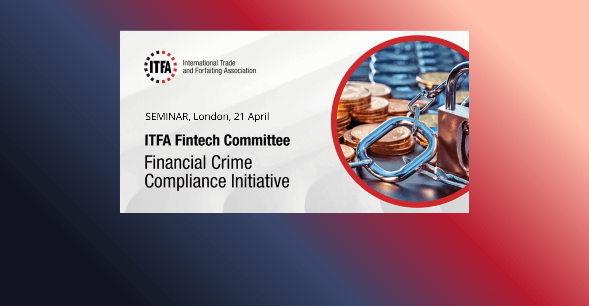 Codix at ITFA Seminar Financial Crime Compliance 